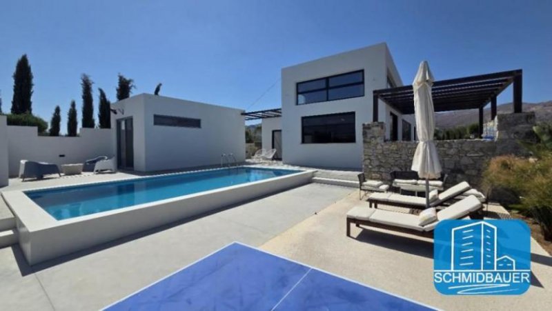 Petrokefali Kreta, Petrokefali: Villa mit Pool und großem Garten zu verkaufen Haus kaufen